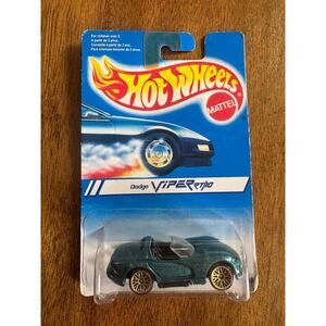 1995 Hot Wheels Dodge Viper RT/10 Gold Lace Wheels